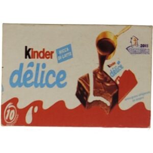 MAGNES NA LODÓWKĘ KINDER DELICJE PUDEŁKO JEDZENIE M04207