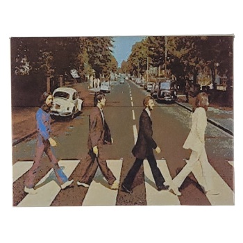 MAGNES NA LODÓWKĘ THE BEATLES ABBY ROAD PLAKAT M04270
