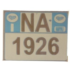 MAGNES NA LODÓWKĘ MOCOWANIE TABLICY REJESTRACYJNEJ M04273