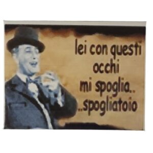 MAGNES NA LODÓWKĘ PLAKAT ANTONIO LA TRIPPA M04277