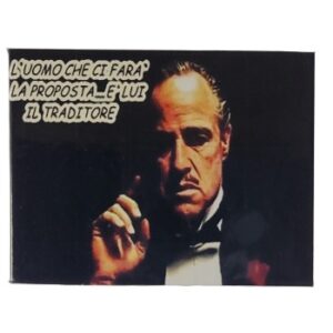 MAGNES NA LODÓWKĘ VITO CORLEONE PLAKAT M04287