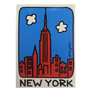 MAGNES NA LODÓWKĘ Nowy Jork wizja artystyczna M13995