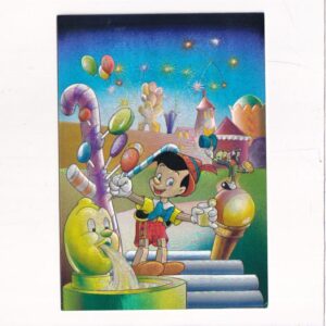 DISNEY BAJKA PINOKIO POCZTÓWKA LASEROWA DC032