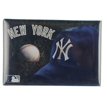 MAGNES NA LODÓWKĘ piłka bejsbolowa i logo New York Yankees M04324