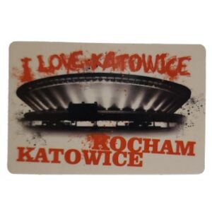 MAGNES z grafiką hali widowiskowo sportowej Spodek Katowice M04594