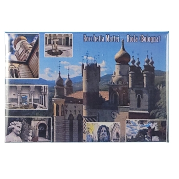 MAGNES NA LODÓWKĘ Rocchetta Mattei Riola Bolonia Włochy M13660