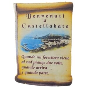 MAGNES NA LODÓWKĘ Castellabate Włochy drewno M13664