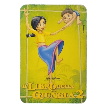 MAGNES NA LODÓWKĘ karta kolekcjonerska Księga Dżungli M13708