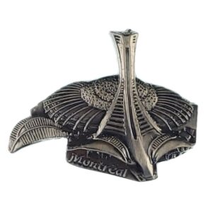 MAGNES NA LODÓWKĘ metalowy stylizowany herb miasta Montreal M13876