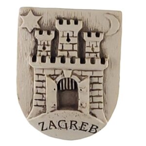 MAGNES NA LODÓWKĘ herb Zagrzebia Chorwacja M13878
