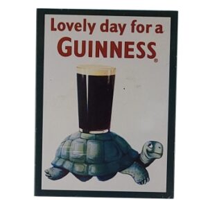 MAGNES NA LODÓWKĘ reklama piwa Giunness żółw M14022