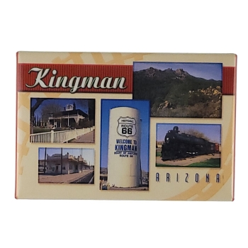 MAGNES NA LODÓWKĘ motywy z miasta Kingman w Arizonie M14023