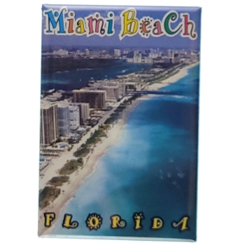 MAGNES NA LODÓWKĘ plaża Miami Beach Floryda M14028