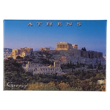 MAGNES NA LODÓWKĘ widok na Akropol Ateny Grecja M14030