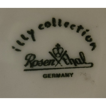 Talerzyk Espresso spodek Illy Espresso Colection „L’ora blu” styczeń Fabre 2006 TAL00019 - obrazek 3