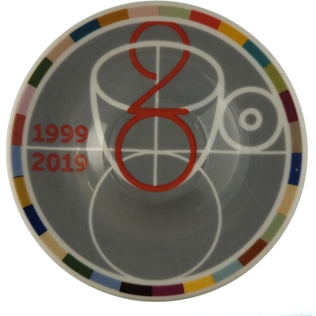 Talerzyk Espresso spodek z edycji limitowanej Illy Art Collection UDC 20th Anniversery TAL00021