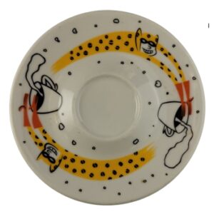 Talerzyk Espresso spodek do filiżanki z limitowanej kolekcji edycji Coffee and Sons Art Collection TAL00041