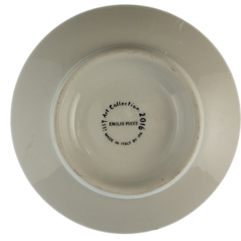 Talerzyk Espresso spodek z edycji Illy Art Colection inspiracja Emilio Pucci TAL00045 - obrazek 2