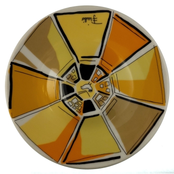 Talerzyk Espresso spodek z edycji Illy Art Colection inspiracja Emilio Pucci TAL00045
