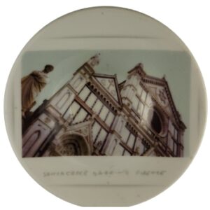 Talerzyk Espresso Illy Art Colection spodek do filiżanki z kolekcji Maurizio Galimbertiego TAL00050