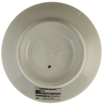 Talerzyk Espresso spodek z motywem barba di frate (broda mnicha) TAL00057 - obrazek 2