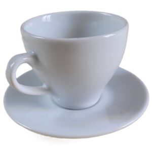 Klasyczna, biała filiżanka cappuccino FU159