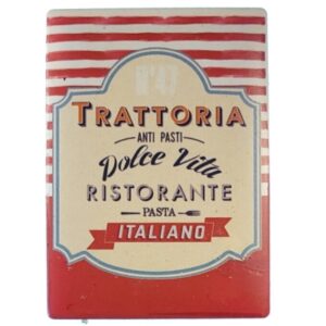 Magnes motyw włoskiej restauracji Trattoria, Ristorante, Dolce Vita  M14823