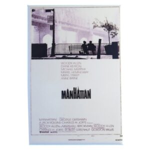 Magnes plakat kinowy do filmu „Manhattan” z 1979 r Woody'ego Allena M14851