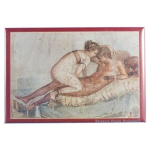 Magnes rzymski fresk o tematyce erotycznej z Pompei, I wiek n.e M14875