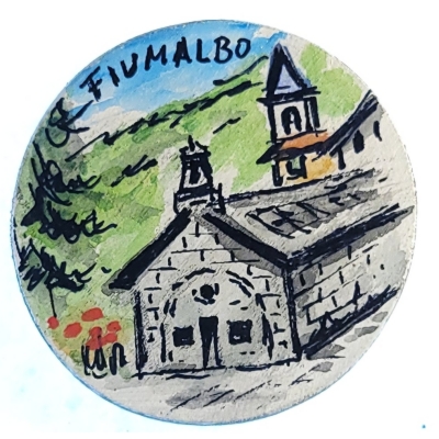 Magnes kościół w miejscowości Fiumalbo we Włoszech M14879