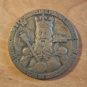 MEDAL KAZIMIERZ WIELKI POKÓJ TORUŃSKI 1466 MED-025