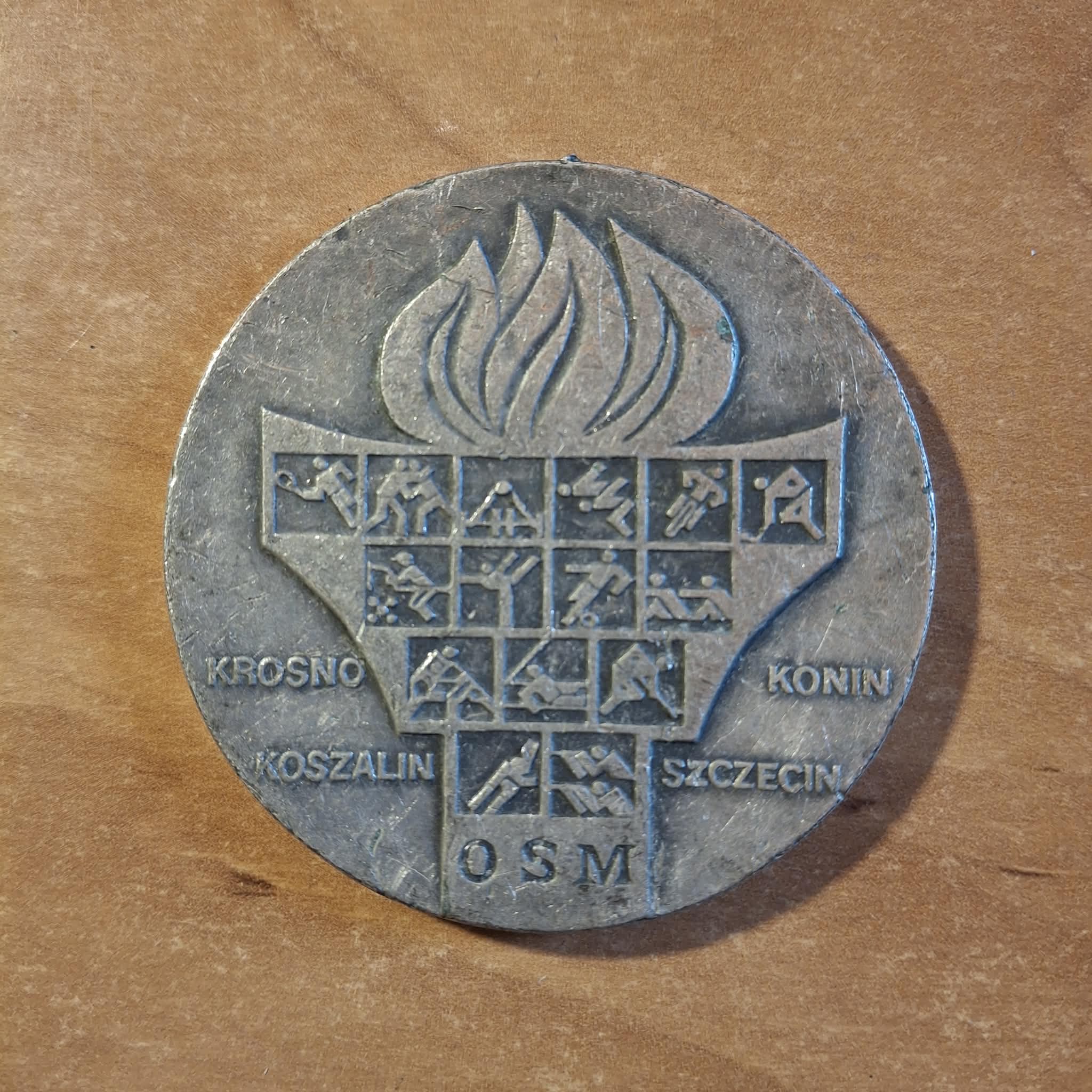 MEDAL XVII SPARTAKIADA MŁODZIEŻY 1990 SPORT MED-028 - obrazek 2