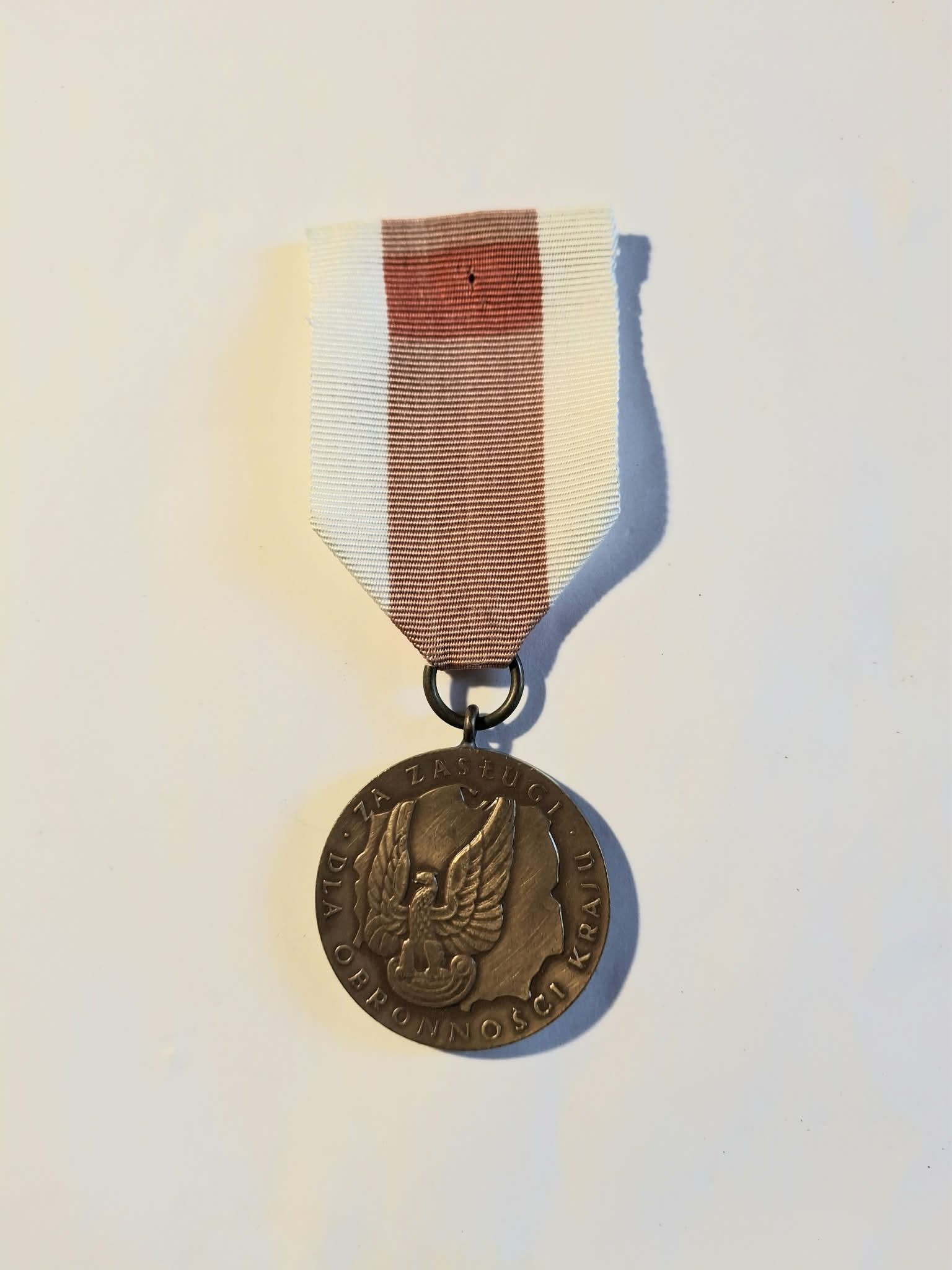 MEDAL ZA ZASŁUGI DLA OBRONNOŚCI KRAJU BRĄZ MED-061