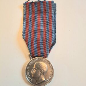WŁOCHY MEDAL ZA WOJNĘ W LIBII 1913 SREBRO MED-071