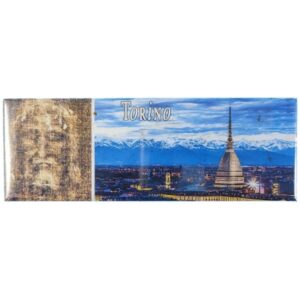 Magnes panorama Turynu, Mole Antonelliana oraz Całunem Turyńskim M14913