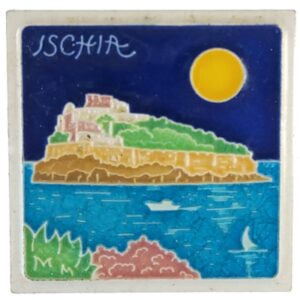 Magnes Zamek Aragoński (Castello Aragonese) włoska wyspa Ischia M14920