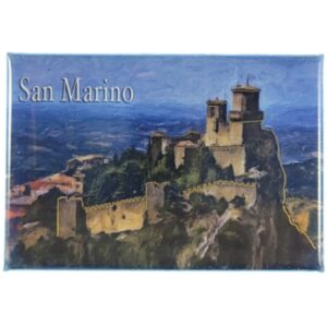 Magnes Wieża Guaita na szczycie góry Monte Titano w San Marino M14921