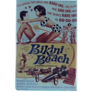 Magnes film młodzieżowy z 1964 roku pt. „Bikini Beach” M14938