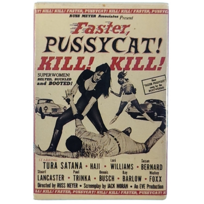 Magnes plakat do filmu akcji "Szybciej, koteczku! Zabij! Zabij!" M14941
