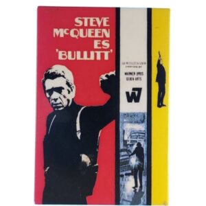 Magnes plakat do filmu „Bullitt” z 1968 roku z Steve'em McQueenem M14942