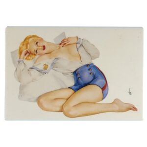 Magnes grafika typu pin-up „Navy Girl” artysty Alberto Vargasa M14943