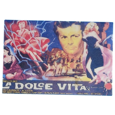 Magnes plakat do filmu „La Dolce Vita” Federico Felliniego M14944