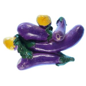Magnes para kabaczków bakłażanowych z kolekcji Enesco Home Grown M14952