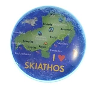 Magnes wyspa Skiathos z miejscowościami Troulos Kolios Kanapitsa M15010