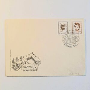 Fi 2681 - 2 koperta FDC  Głowy wawelskie