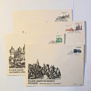 Fi 2589 - 93 FDC Polskie miasta...