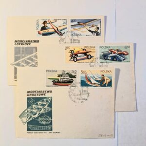 Fi 2614 - 9 FDC Sport modelarski.