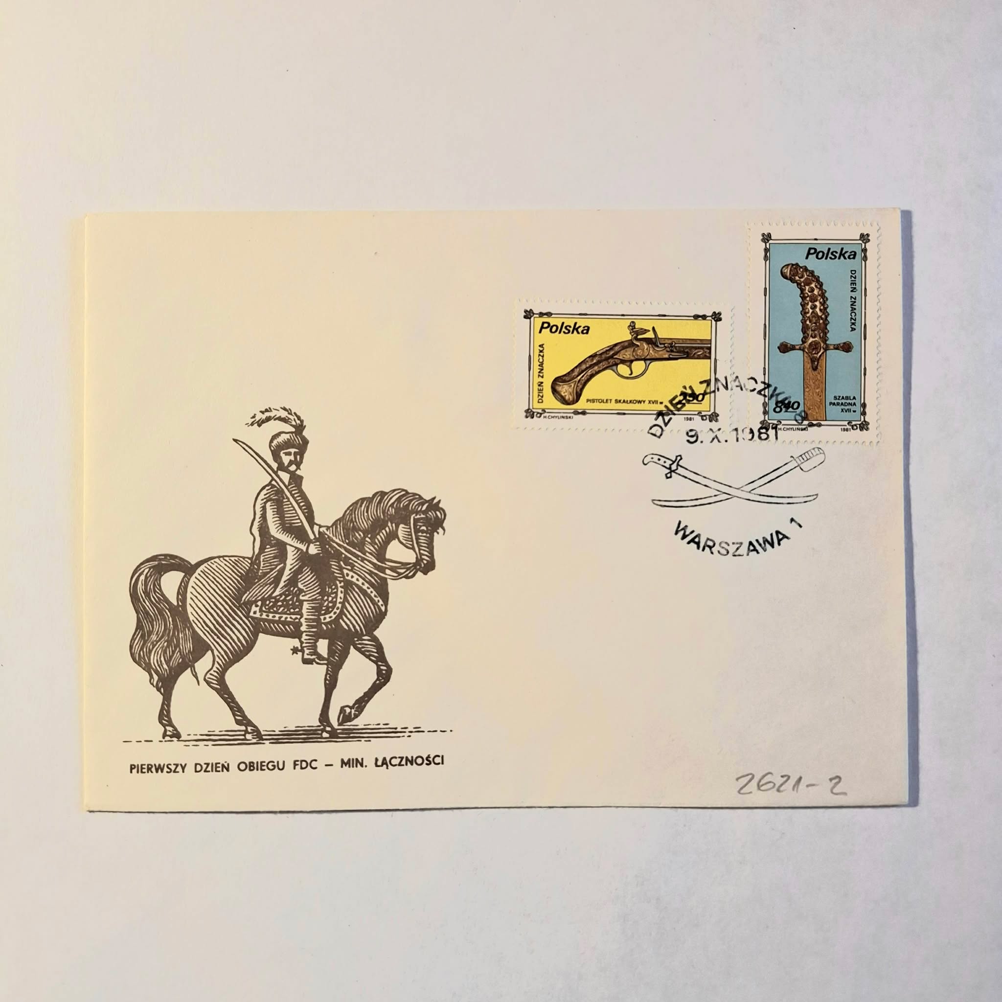 Fi 2621 – 2 FDC Dzień Znaczka