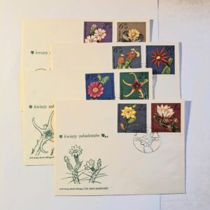 Fi 2636 - 43 FDC Kwiaty...